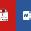 تحويل 70 صفحه أو 50 صوره من PDF إلى Word والعكس للغتين العربية والإنجليزية