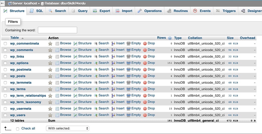 إنشاء وتصميم قاعدة بيانات باستخدام SQL Server و PhpMyAdmin