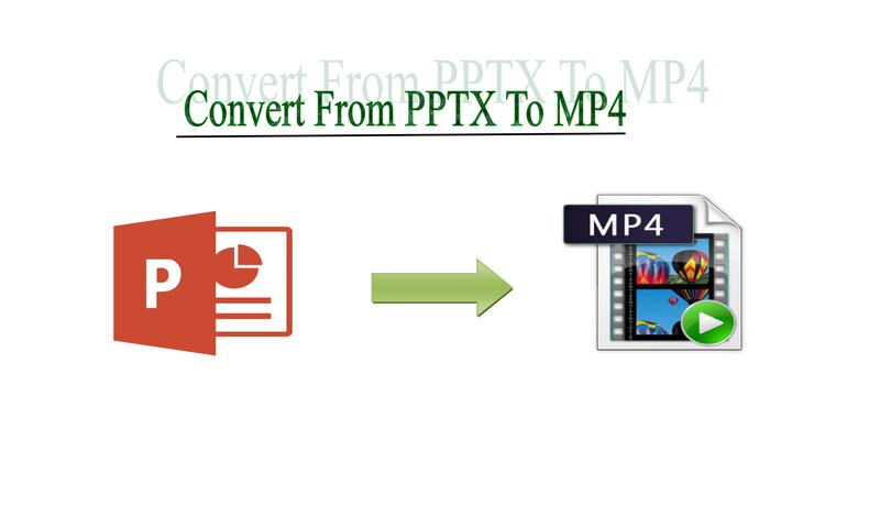 تحويل العروض التقديمية بصيغة PPTX إلى فيديو بصيغة Mp4