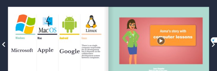 تصميم كتاب تفاعلى  (E-book)