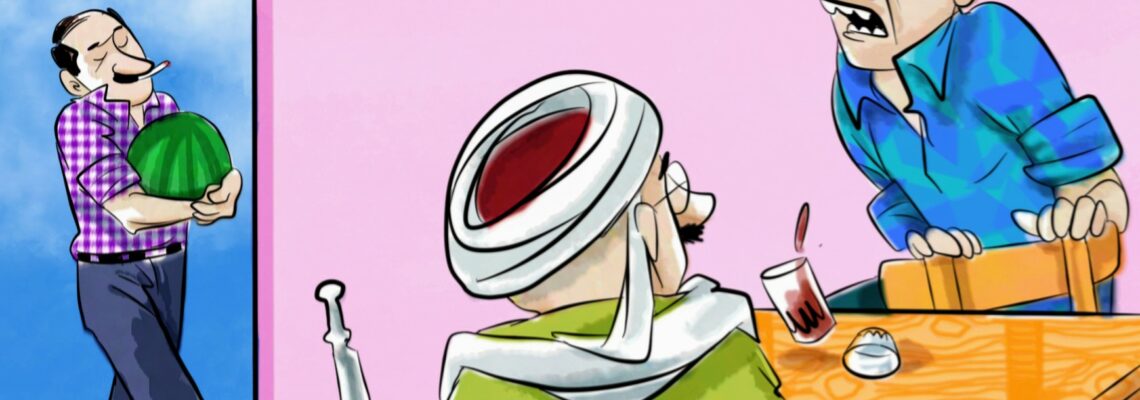 رسم قصص للكبار