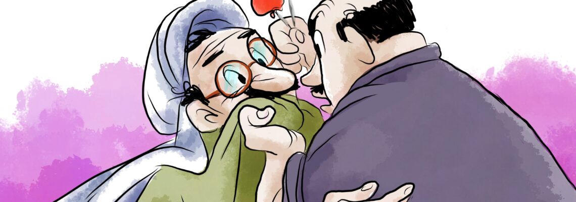 رسم قصص للكبار