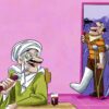 رسم قصص للكبار