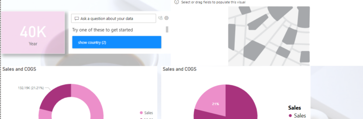 تصميم داش بورد ب Power bi
