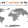 There are 7 continents in the world presentation