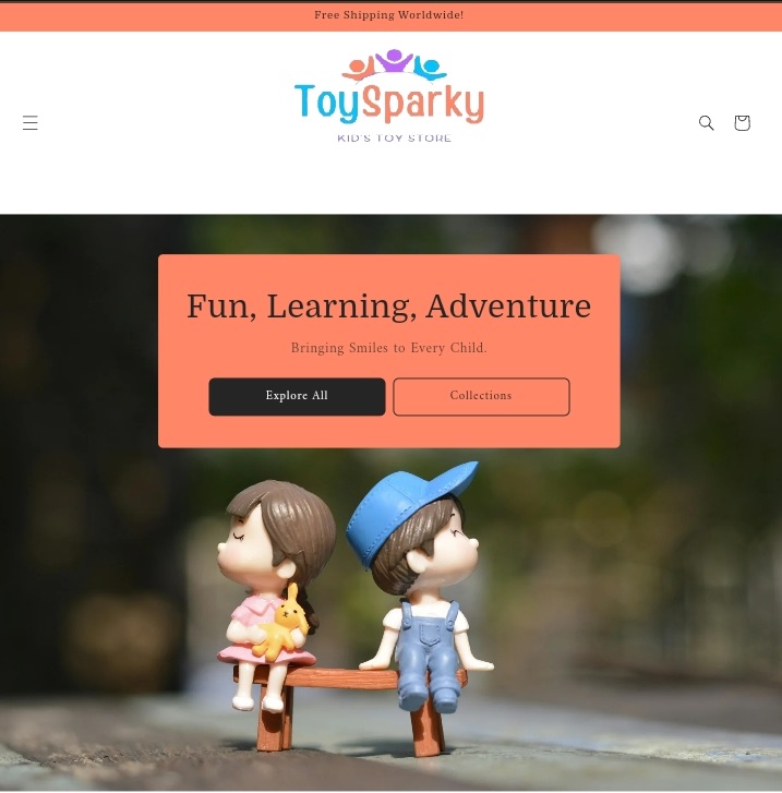 Toysparky متجر ألعاب أطفال على شوبيفاي Shopify