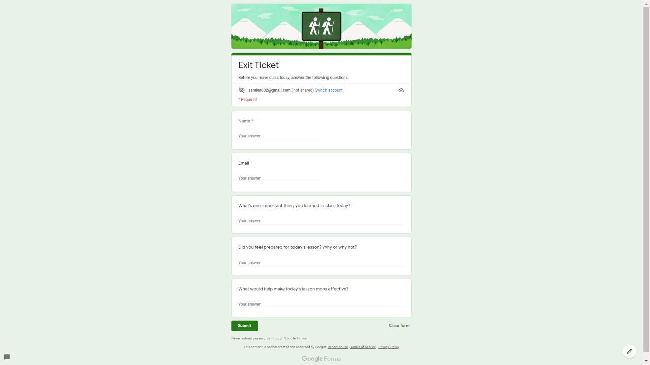 إضافة اسئلة في نماذج قوقل فورم Google Form وعمل QR Code له