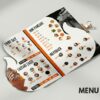 تصميم منيو مطعم او كافيه – Menu design
