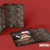 تصميم منيو مطعم او كافيه – Menu design