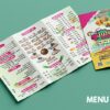 تصميم منيو مطعم او كافيه – Menu design