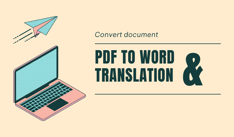 تحويل مستندات pdf الى word بدقة عالية مع ترجمة مجانية