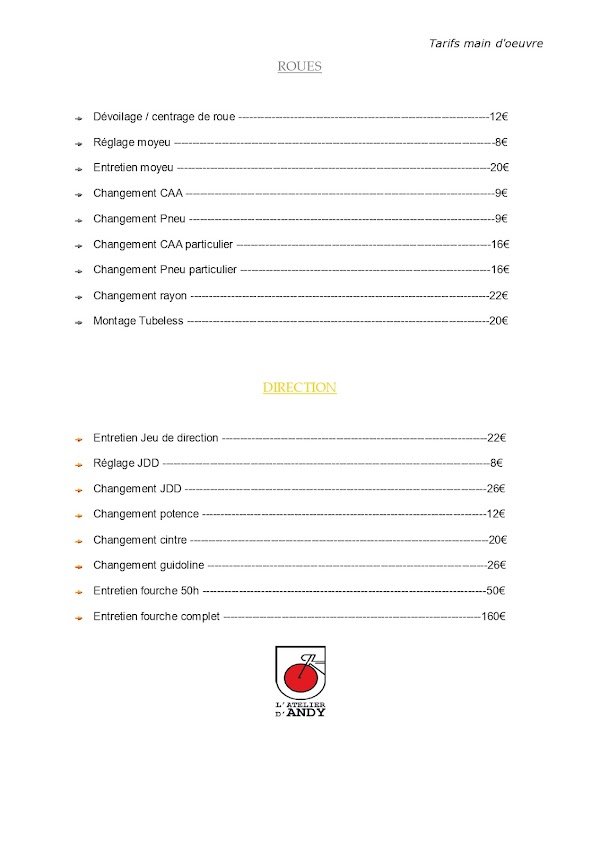 L'atelier d'Andy - réparation de vélos - Photo 2