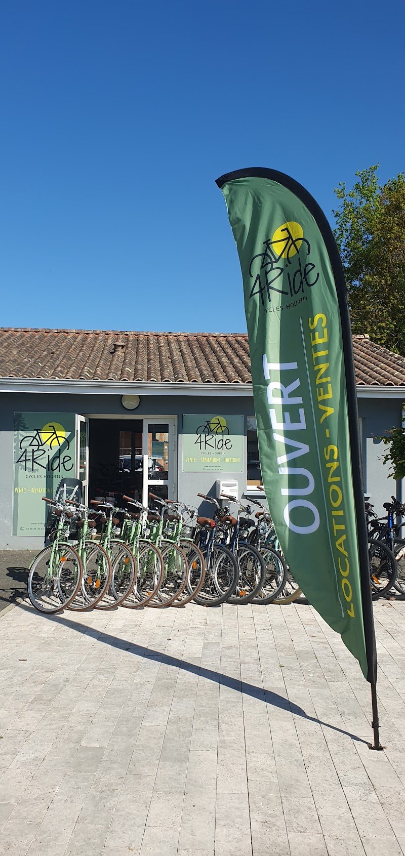 4RIDE CYCLES HOURTIN magasin vélo (bike shop) Ventes - Locations - Réparations