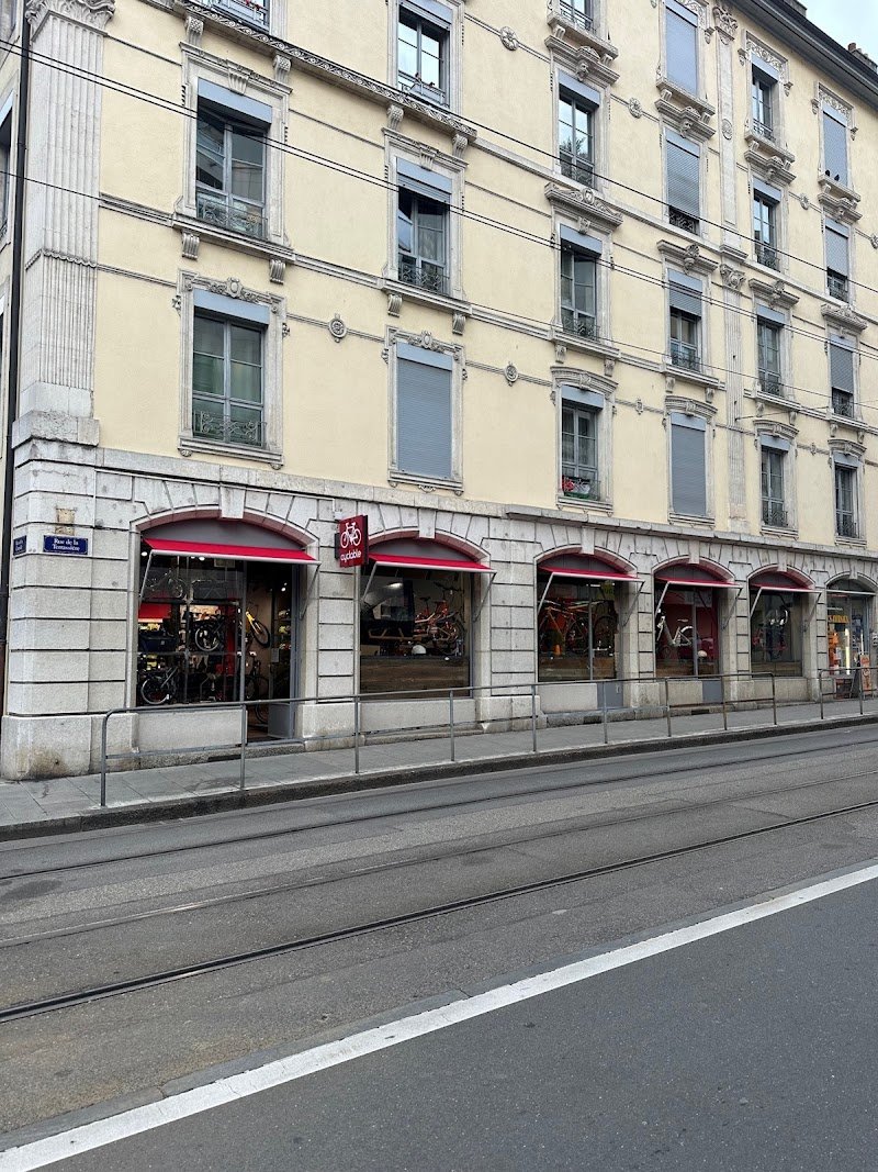Cyclable Genève Eaux-Vives