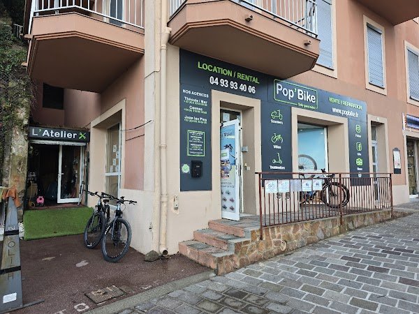 Pop'Bike Théoule-sur-Mer - Location Vélos, Scooters & Mini Moke - Massif de L'Estérel dans les Alpes Maritimes - Photo 3