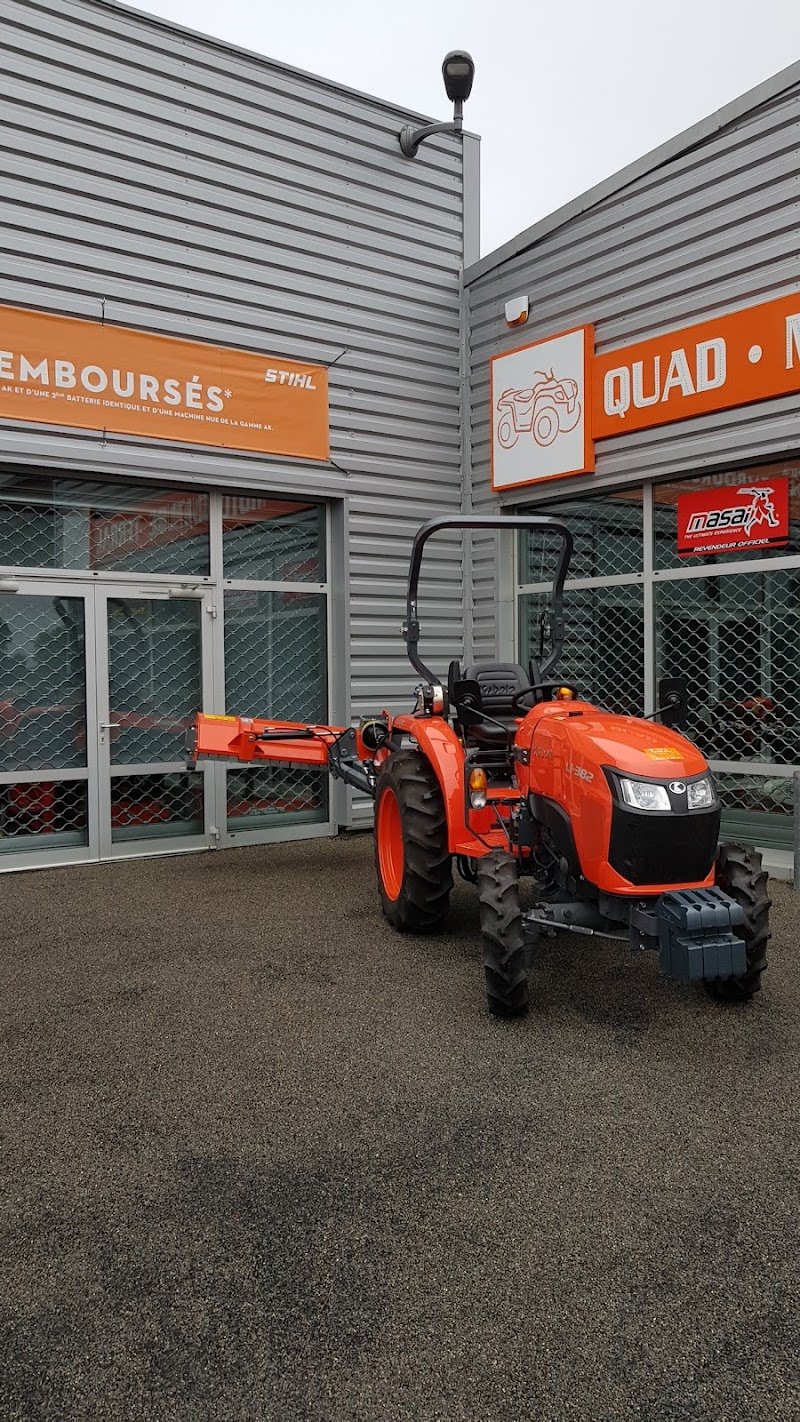 SAS TERRAL - QUAD-MOTOCULTURE - LACAUNE - HUSQVARNA - STIHL