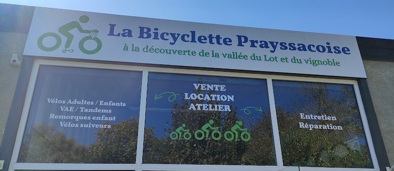 La Bicyclette Prayssacoise - location de vélos, vente et réparations de vélos
