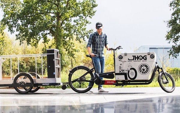 JHOG ANGERS | Vente, Location, Maintenance & Marquage de vélos cargo, remorques vélos et triporteurs électriques. - Photo 2
