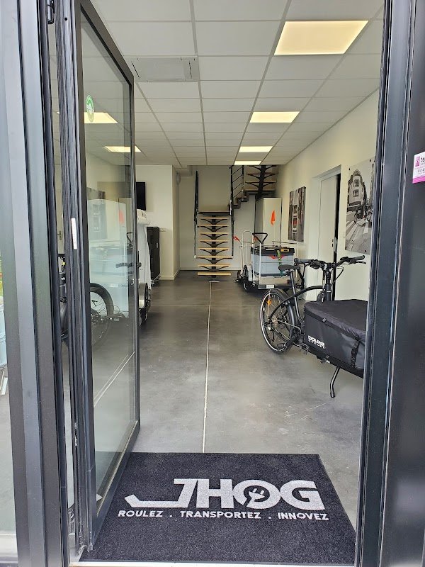 JHOG ANGERS | Vente, Location, Maintenance & Marquage de vélos cargo, remorques vélos et triporteurs électriques. - Photo 4