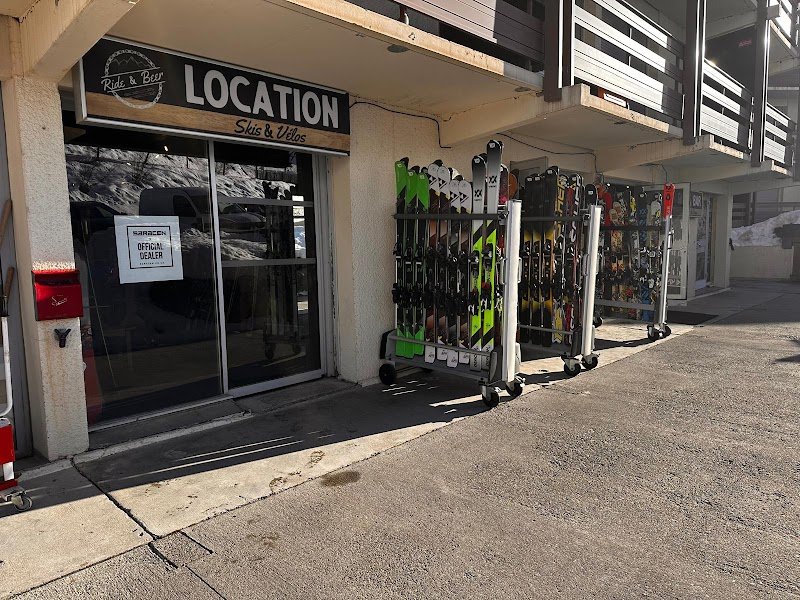Ride & Beer Location Skis & Vélos Snack Bar