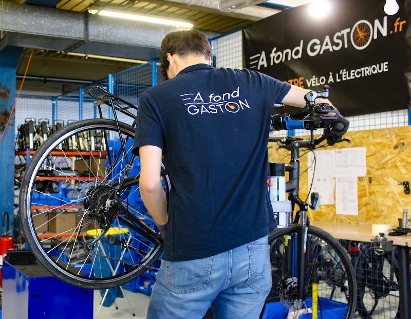 A FOND GASTON - Kit électrique vélo - Atelier de Lyon