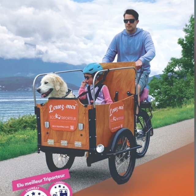 LOCATION VELO & VELO CARGO ANNECY ECO TRIPORTEUR