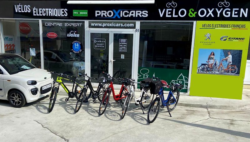 Proxibikes Suresnes - Vélo assistance électrique - Peugeot - Gitane - Matra - Néomouv