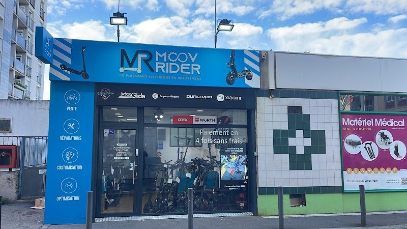 MOOV RIDER AULNAY - Vente & Atelier de Réparation - Trottinettes et Vélos électriques - LES MOINS CHERS D'IDF et SANS RDV
