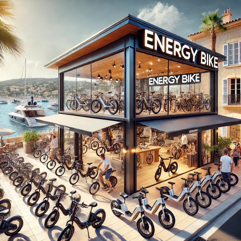 ENERGY BIKE PORT-GRIMAUD Location et Vente de Vélo avec Livraison Golfe Saint Tropez