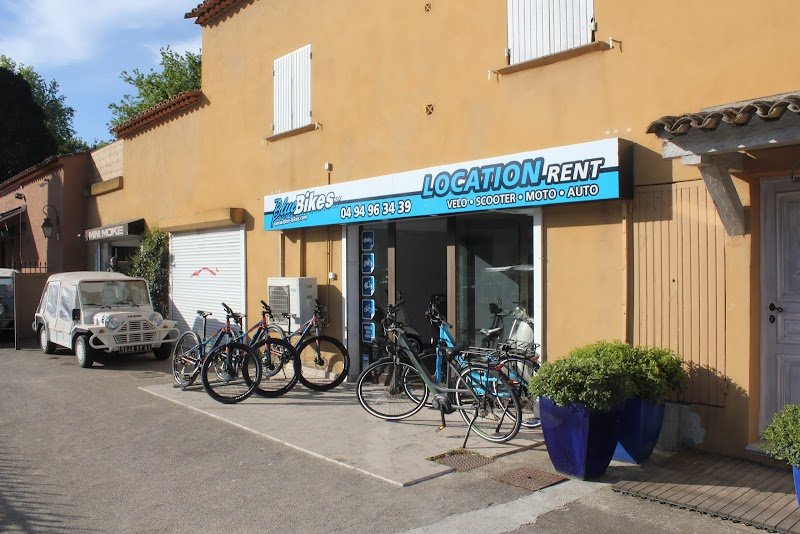 Blue Bikes Saint-Tropez
