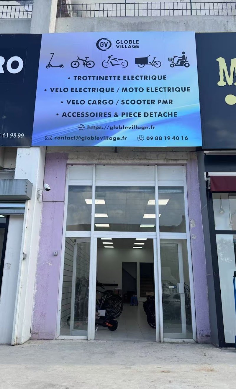 Globle Village Aubervilliers - Trottinette Electrique, Vélo Electrique