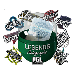 Antwerp 2022 Legends Autograph Capsule
