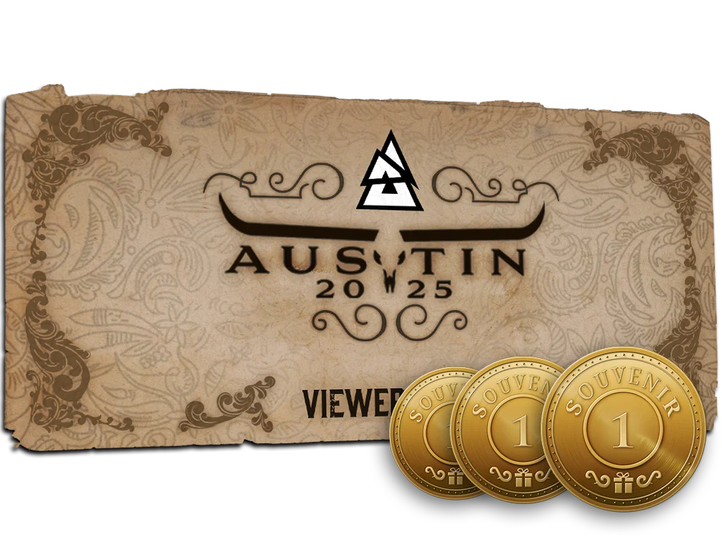Austin 2025 Viewer Pass + 3 Souvenir Tokens