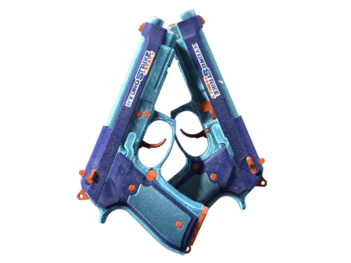 Dual Berettas | Hydro Strike image