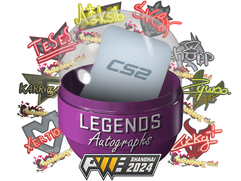 Shanghai 2024 Legends Autograph Capsule