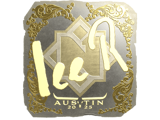 Sticker | 1eeR (Gold) | Austin 2025 image
