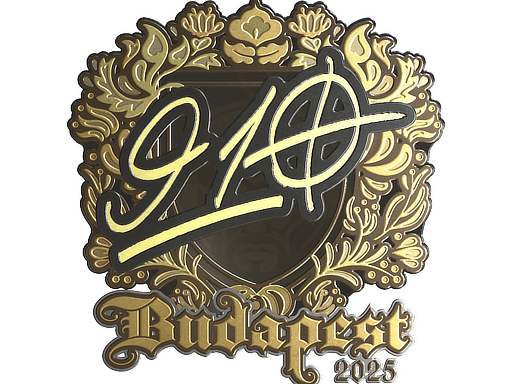 Sticker | 910 (Gold) | Budapest 2025 image