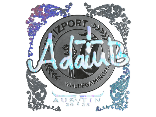 Sticker | adamb (Holo) | Austin 2025 image