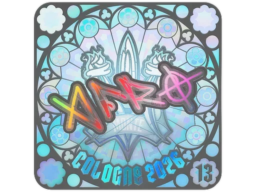 Sticker | afro (Holo, Ranked) | Cologne 2026 image