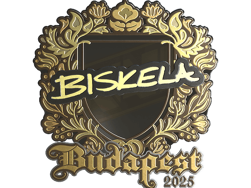 Sticker | Aleksib (Gold) | Budapest 2025 image