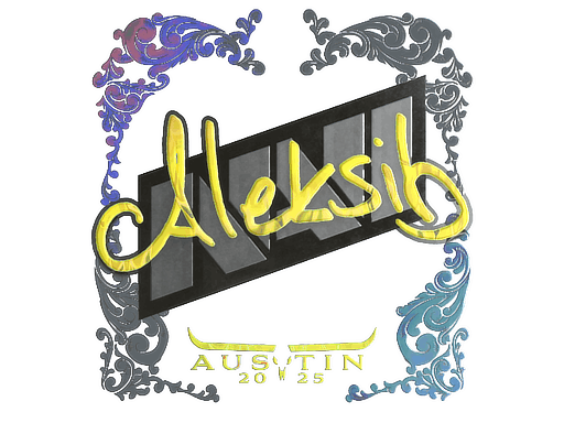 Sticker | Aleksib (Holo) | Austin 2025 image