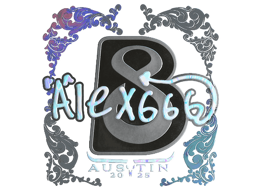 Sticker | alex666 (Holo) | Austin 2025 image