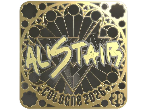 Sticker | aliStair (Gold, Ranked) | Cologne 2026 image