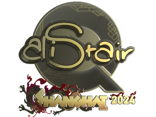 Sticker | aliStair (Gold) | Shanghai 2024 image