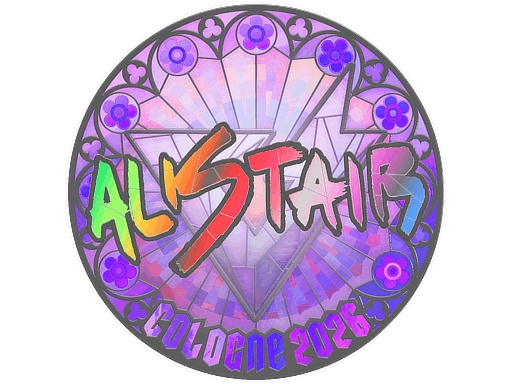 Sticker | aliStair (Holo) | Cologne 2026 image