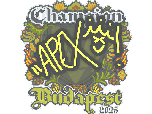 Sticker | apEX (Champion) | Budapest 2025 image