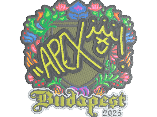 Sticker | apEX (Embroidered) | Budapest 2025 image