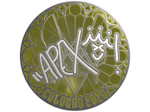 Sticker | apEX (Foil) | Cologne 2026 image