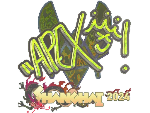 Sticker | apEX (Holo) | Shanghai 2024 image