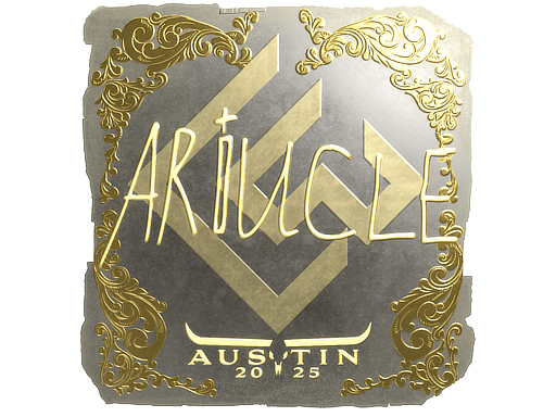 Sticker | Ariucle (Gold) | Austin 2025 image